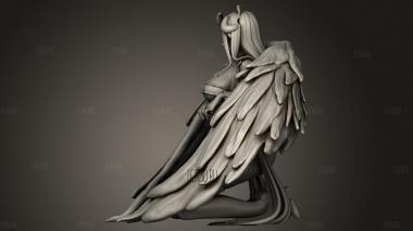 Раш Зилла Горничная Альбедо ип 3d stl модель для ЧПУ