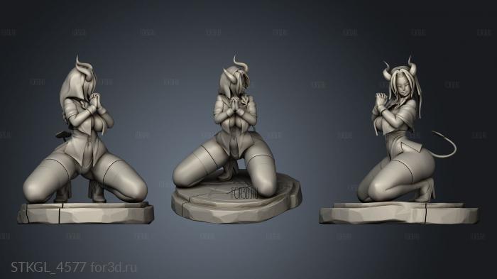 Rush Zilla Nun Succubus Aerith nunsuccubus stl model for CNC