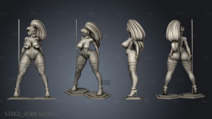 Rushzilla Urbosa stl model for CNC