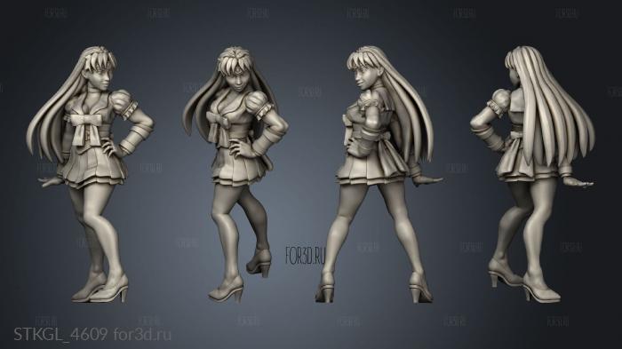 Sailor and Mars dd stl model for CNC