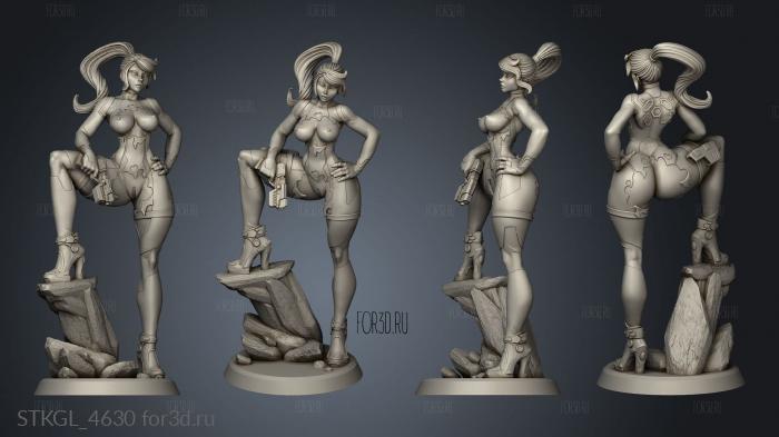 Samus Aran Digital Dark nsfw stl model for CNC