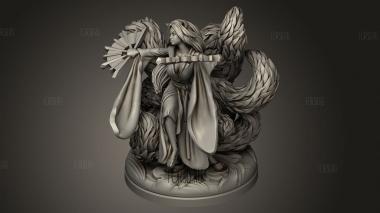 Селена шэдоу ина акайо 3d stl модель для ЧПУ