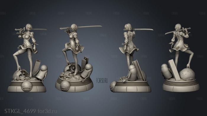 SFW and NSFWn Split Base stl model for CNC