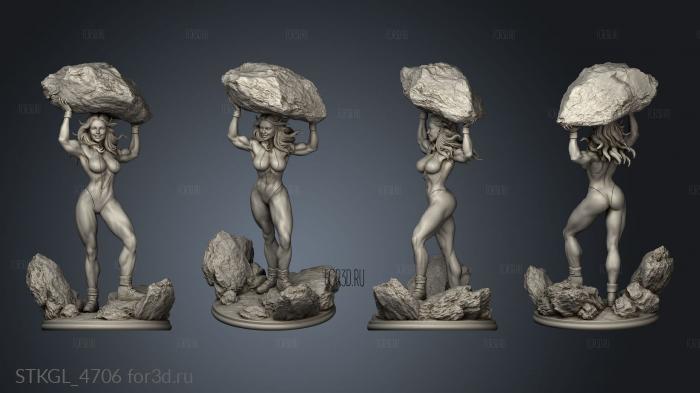 She Hulk From Marvel sh stl model for CNC