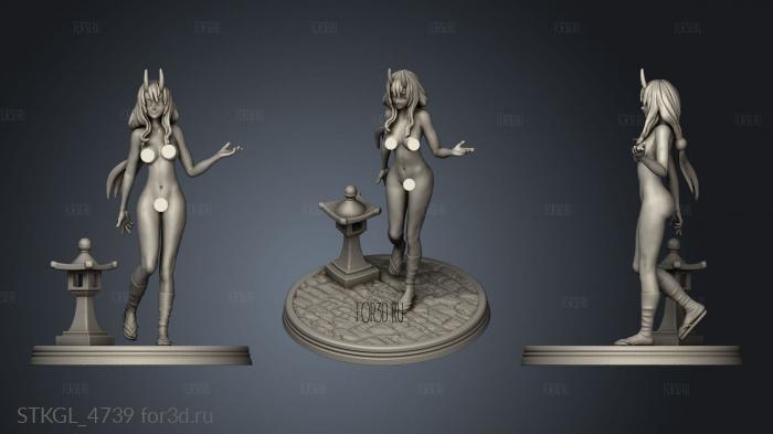 Shuna NSFW stl model for CNC