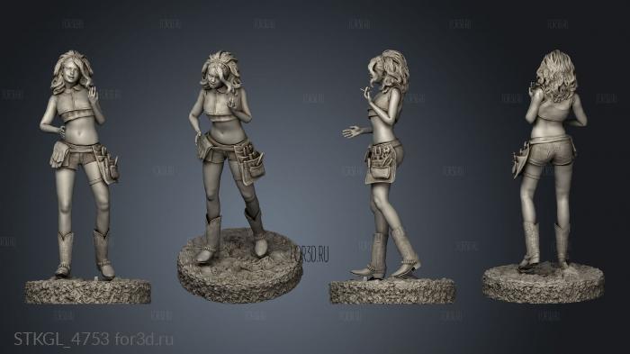 Skorepa Nico Devil Cry 3d stl модель для ЧПУ