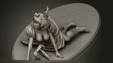 Белоснежное яблоко 3d stl модель для ЧПУ