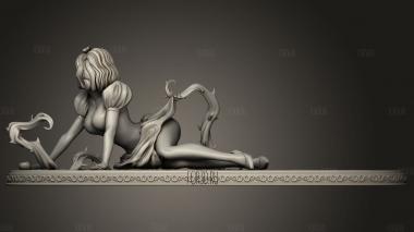 Белоснежное яблоко 3d stl модель для ЧПУ