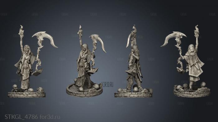 Soulbinders Female stl model for CNC