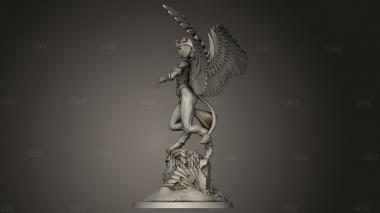 Сфинкс 3d stl модель для ЧПУ