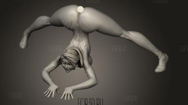 Паучиха гвен 3d stl модель для ЧПУ