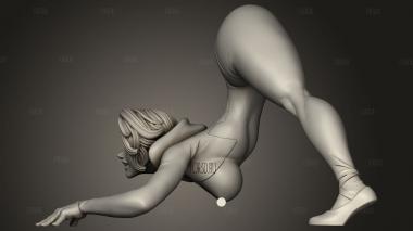 Паучиха гвен 3d stl модель для ЧПУ