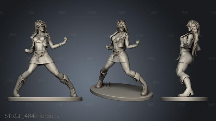 Streets Rage Blaze stl model for CNC