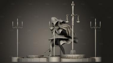 Дева Меча Два 3d stl модель для ЧПУ