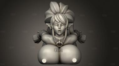 Рабство Сикс 3d stl модель для ЧПУ