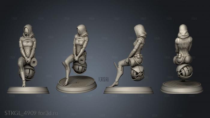 Tali ZORAH stl model for CNC