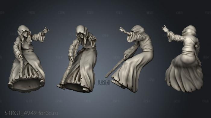 The Lion Tower Adventurers Guild Old Hag stl model for CNC