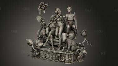 Три Чуда Аркхэма 3d stl модель для ЧПУ