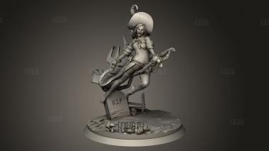 Ведьмы,Ведьма 3d stl модель для ЧПУ