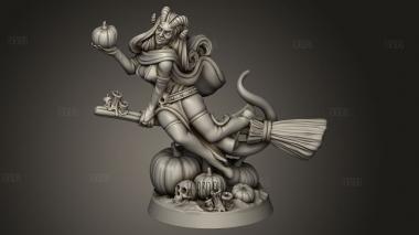 ВОЗВРАТ К ВЕДЬМЕ-ТИФЛИНГУ 3d stl модель для ЧПУ