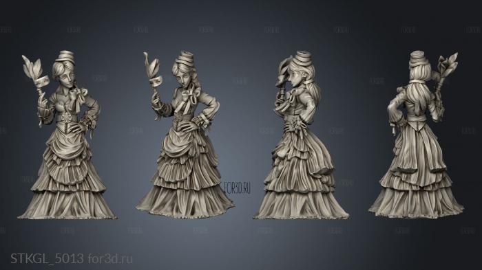 Townsfolkble Female stl model for CNC