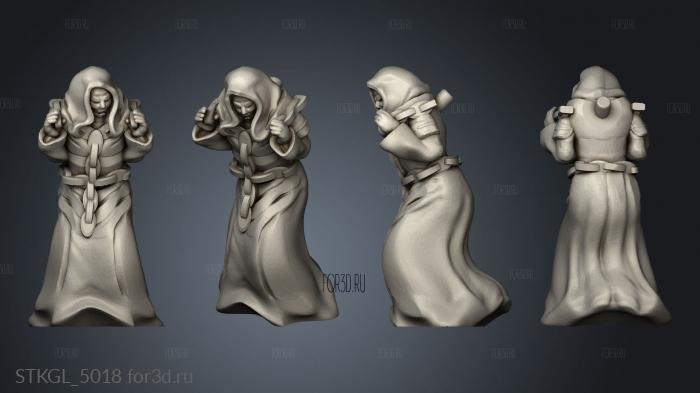 townsfolk starter penitent stl model for CNC