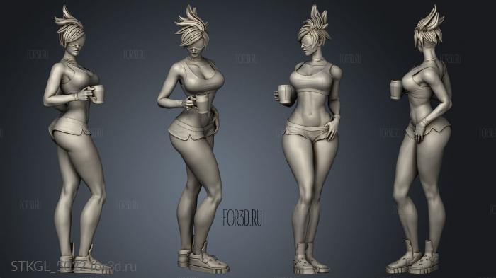 Tracer goes to the gym WIP 3d stl модель для ЧПУ