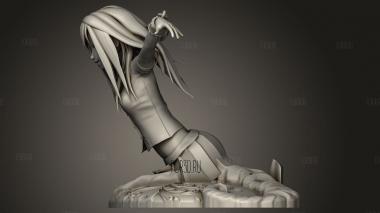 Пойманная В Ловушку Девушка 3d stl модель для ЧПУ