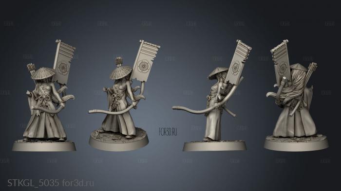 Troopers Shogunate Archers Acher 3d stl модель для ЧПУ