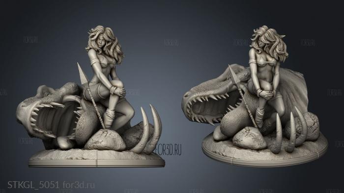 Vampira Selvagem bool done stl model for CNC