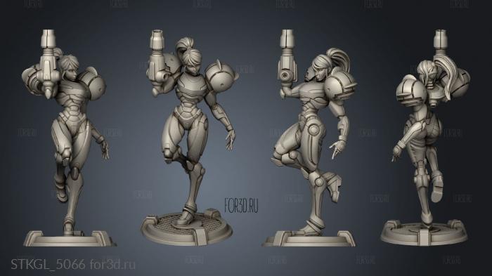 Varia Suit Samus Aran stl model for CNC