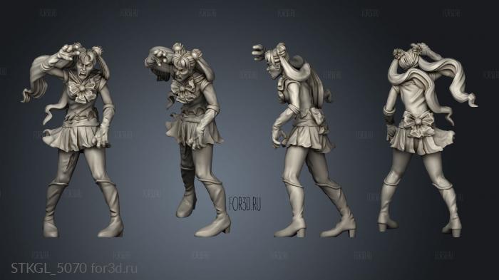 Vault Zombie Comic Con Cosplay Zombies Saylor Walker 3d stl модель для ЧПУ