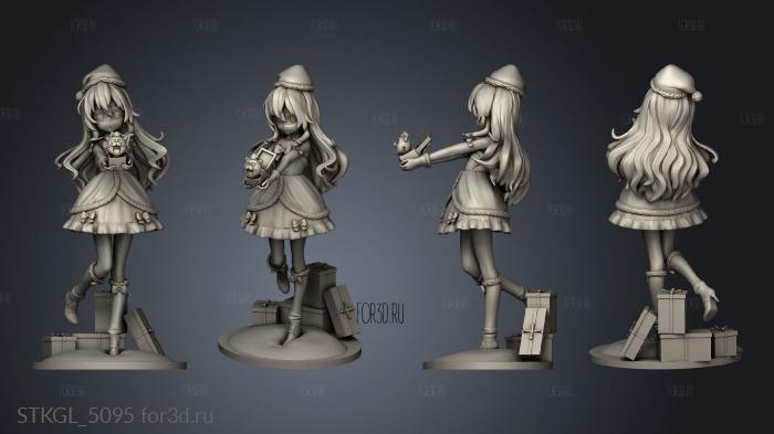 ver Taiga Aisaka back Hair stl model for CNC