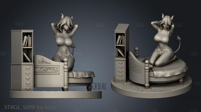 Vermeil NSFW SFW stl model for CNC