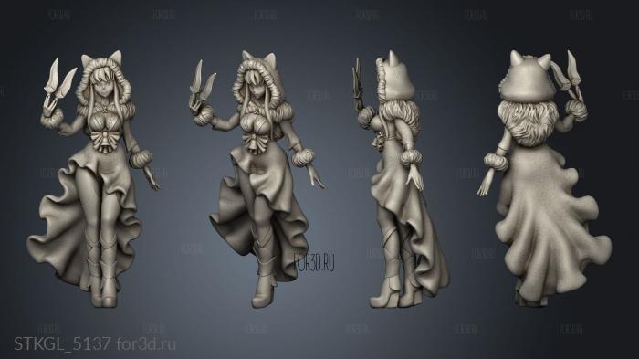 Wild Winter Holidaysrth Pole Princess Dagger 3d stl модель для ЧПУ