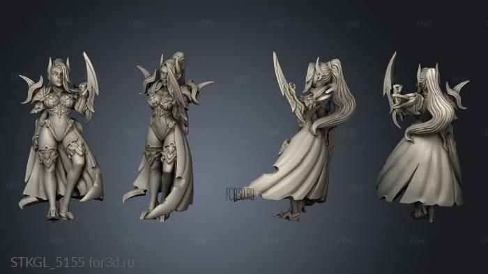 Witcher Contract Elena stl model for CNC