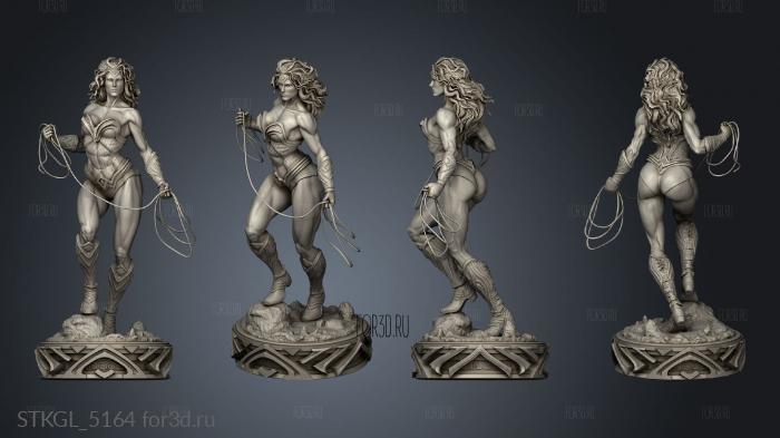 Wonder Woman Tsaber sculpture stl model for CNC