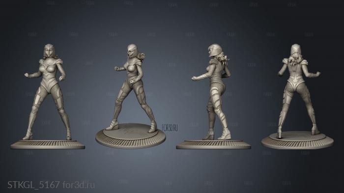 Wonder Woman WW stl model for CNC