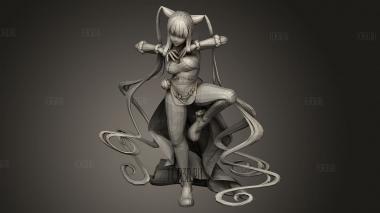 Ян Гуйфэй линь 3d stl модель для ЧПУ