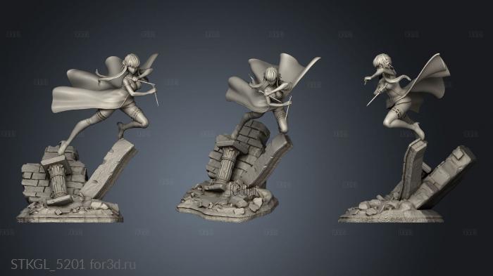 Yor Forger 3d stl модель для ЧПУ