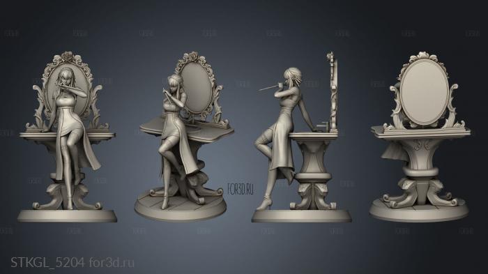 Yor Forger from Spy Familym Figures stl model for CNC