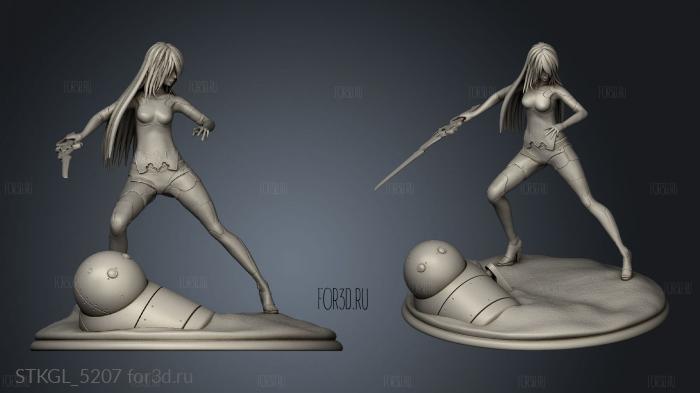 Torha Nier Automata stl model for CNC