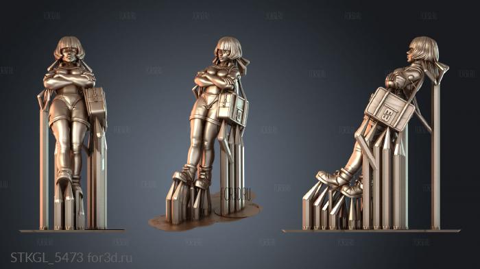 STKGL_5473 stl model for CNC