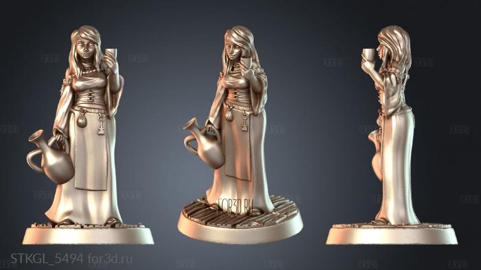 STKGL_5494 stl model for CNC