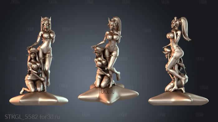 STKGL_5582 stl model for CNC