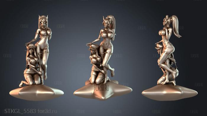 STKGL_5583 stl model for CNC