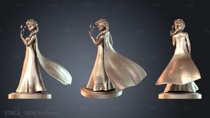 STKGL_5896 stl model for CNC
