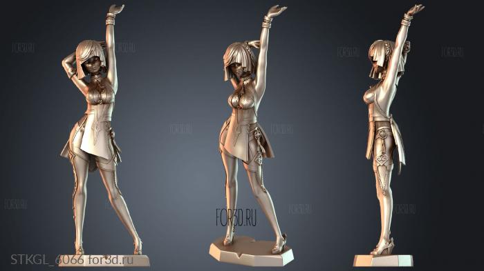 STKGL_6066 stl model for CNC