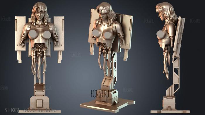 STKGL_6070 stl model for CNC
