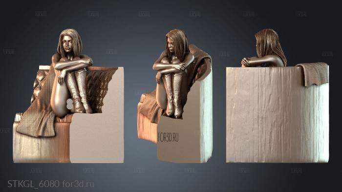 STKGL_6080 stl model for CNC